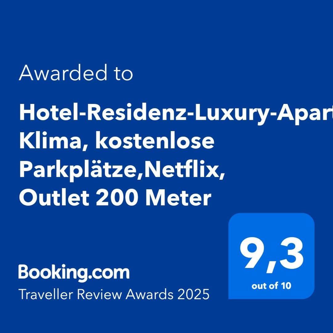 Hotel Residenz Luxury Apartments Metzingen  Dış mekan fotoğraf